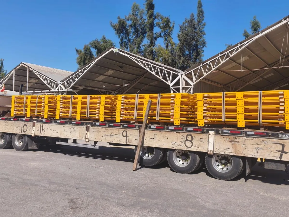 Granallado y pintura de estructuras metálicas en planta Serein
